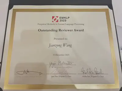 Outstanding Reviewer Award